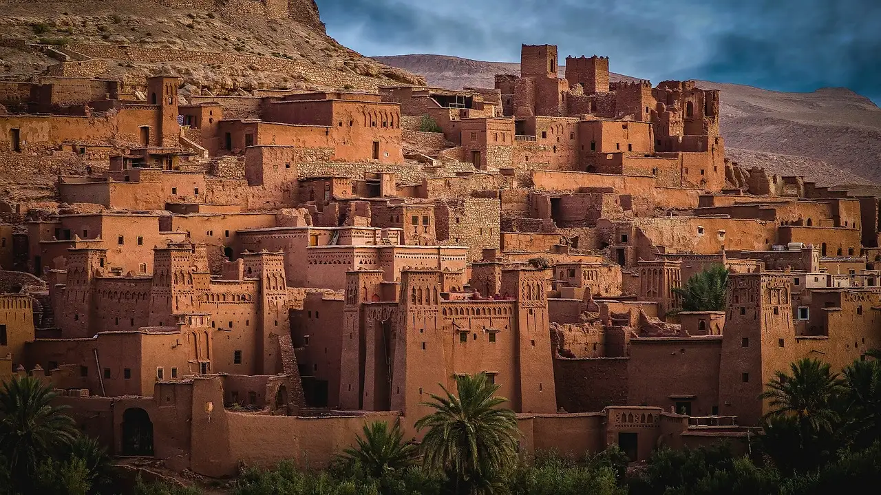 Traditional Moroccan kasbah