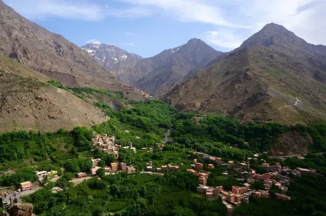 Moroccan mountain village
