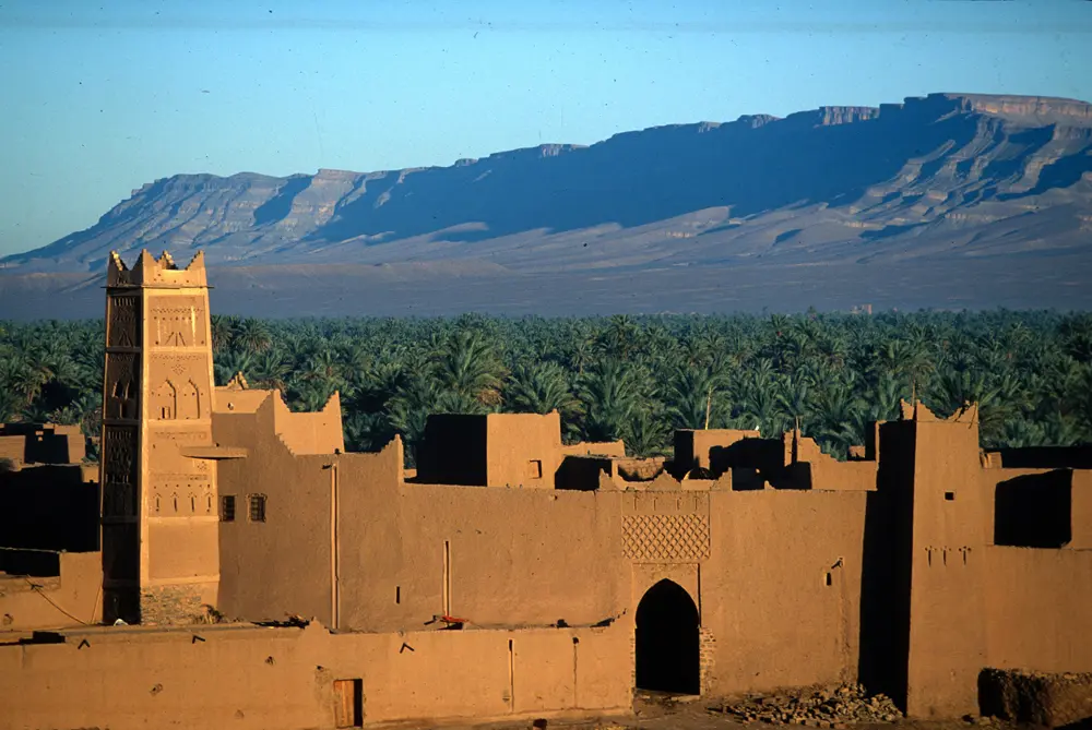 Zagora desert landscape